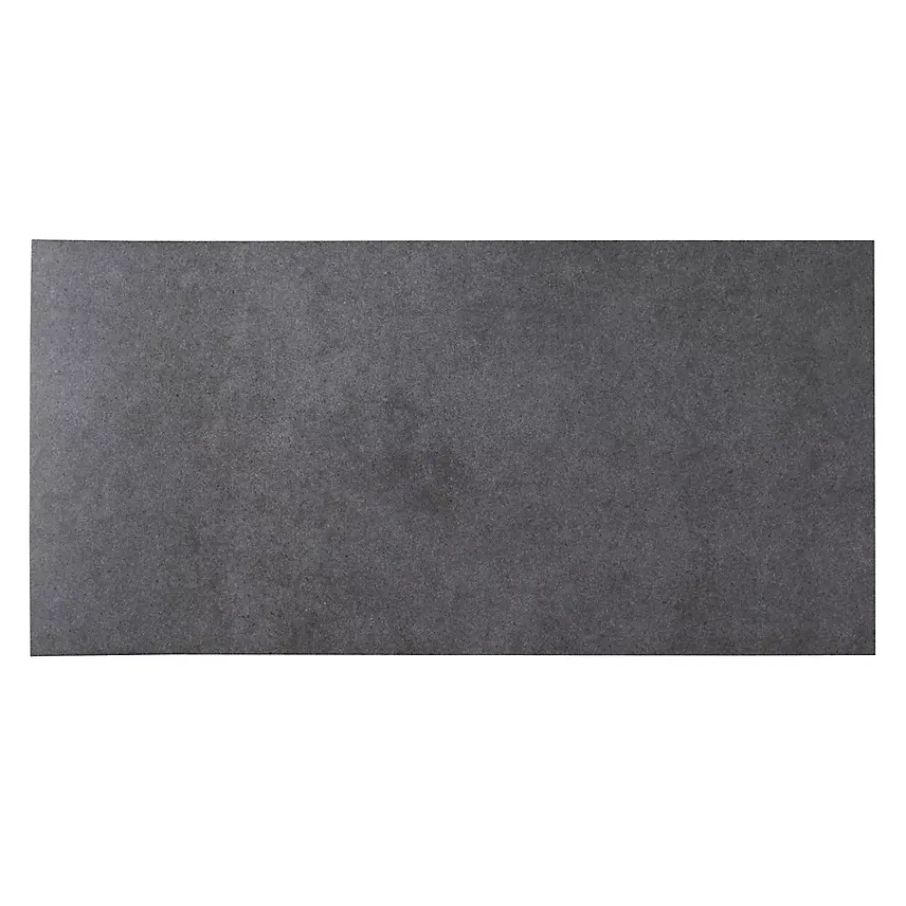 GoodHome Carrelage Mural Effet Béton|Carrelage Sol Effet Béton<Carrelage sol intérieur effet béton anthracite L.61,7 x l.30,7 cm x ép.7,4 mm, Konkrete