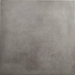 GoodHome Carrelage sol intérieur gris effet béton L.61,6 x l.61,6 cm x ép.7,4 mm, Konkrete- Carrelage Mural Pour Wc|Carrelage Mural Effet Béton