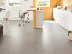 GoodHome Carrelage sol intérieur gris effet béton L.60 x l.60 cm x 9,5 mm, Kontainer- Carrelage Mural Effet Béton|Carrelage Sol Effet Béton