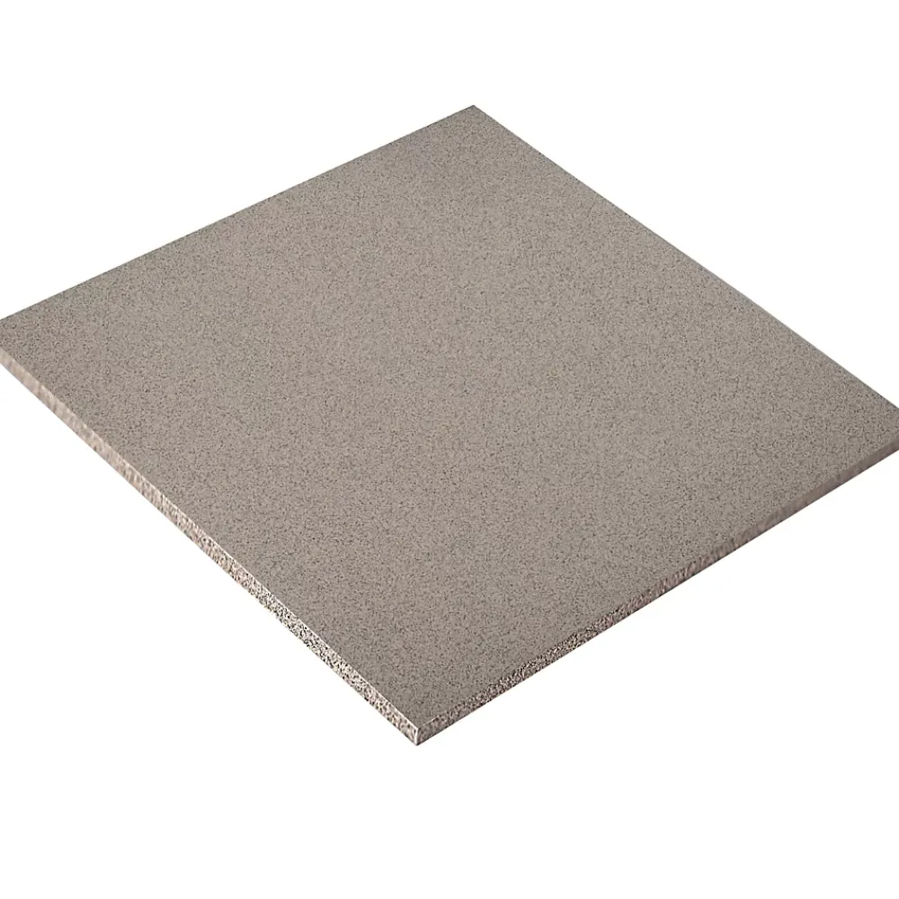 Carrelage sol intérieur gris L.33,3 x l.33,3 cm x ép.7 mm passage intense, Porphyre- Carrelage Mural Effet Pierre|Carrelage Sol Effet Pierre