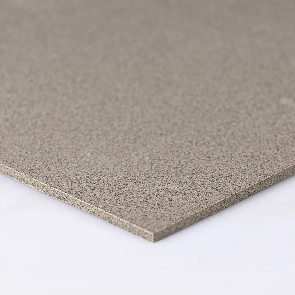 Carrelage sol intérieur gris L.33,3 x l.33,3 cm x ép.7 mm passage intense, Porphyre- Carrelage Mural Effet Pierre|Carrelage Sol Effet Pierre