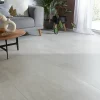 GoodHome Carrelage Mural Effet Pierre|Carrelage Sol Effet Pierre<Carrelage sol intérieur ivoire effet pierre L.60 x l.60 cm x ép.9,2 mm, Soft Travertin