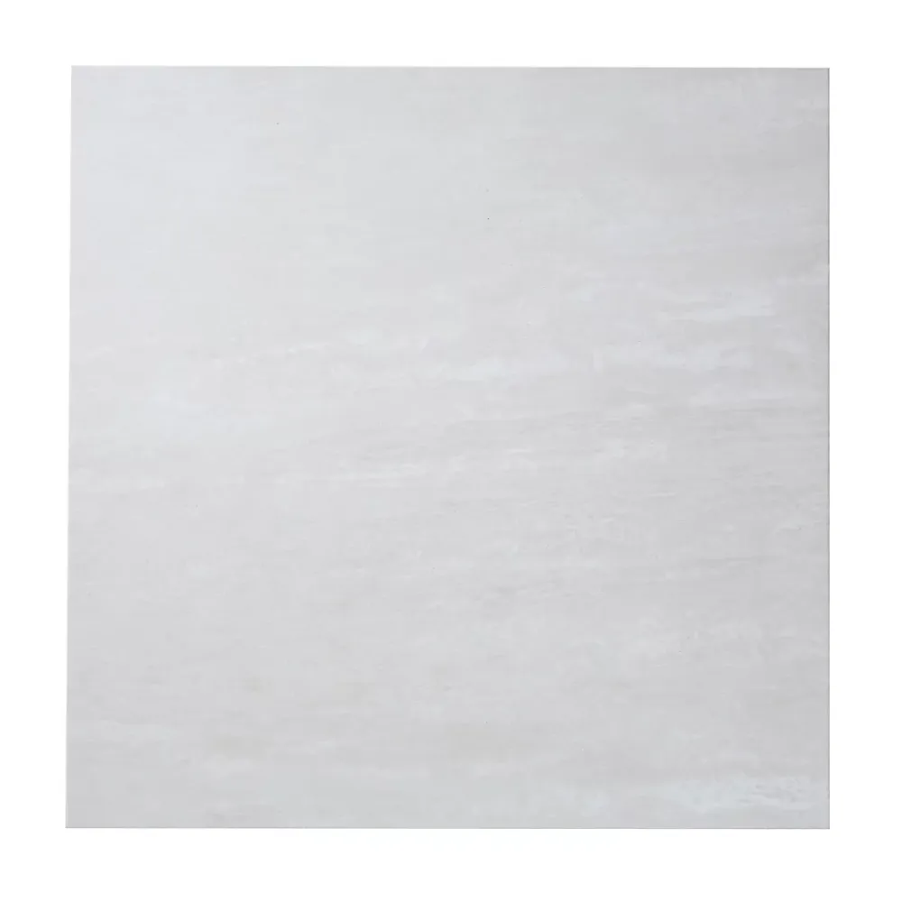 GoodHome Carrelage Mural Effet Pierre|Carrelage Sol Effet Pierre<Carrelage sol intérieur ivoire effet pierre L.60 x l.60 cm x ép.9,2 mm, Soft Travertin