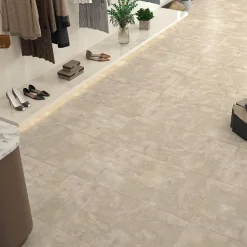Rentside Carrelage sol mat beige l.120 x L.60 cm Orion crema- Carrelage Sol Effet Béton|Carrelage Sol Pour Salle De Bains