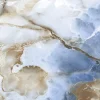 Velloza Carrelage Sol Effet Marbre|Carrelage Sol Pour Pièce À Vivre<Carrelage sol/mur effet marbre bleu MANMEET BLUE BRILLANT L.120 x l.60cm