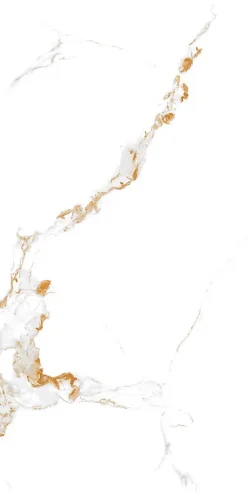 Velloza Carrelage sol/mur effet marbre blanc brillant GOLDEN CARRARA L.120 x l.60cm- Carrelage Sol Pour Salle De Bains|Carrelage Sol Effet Marbre