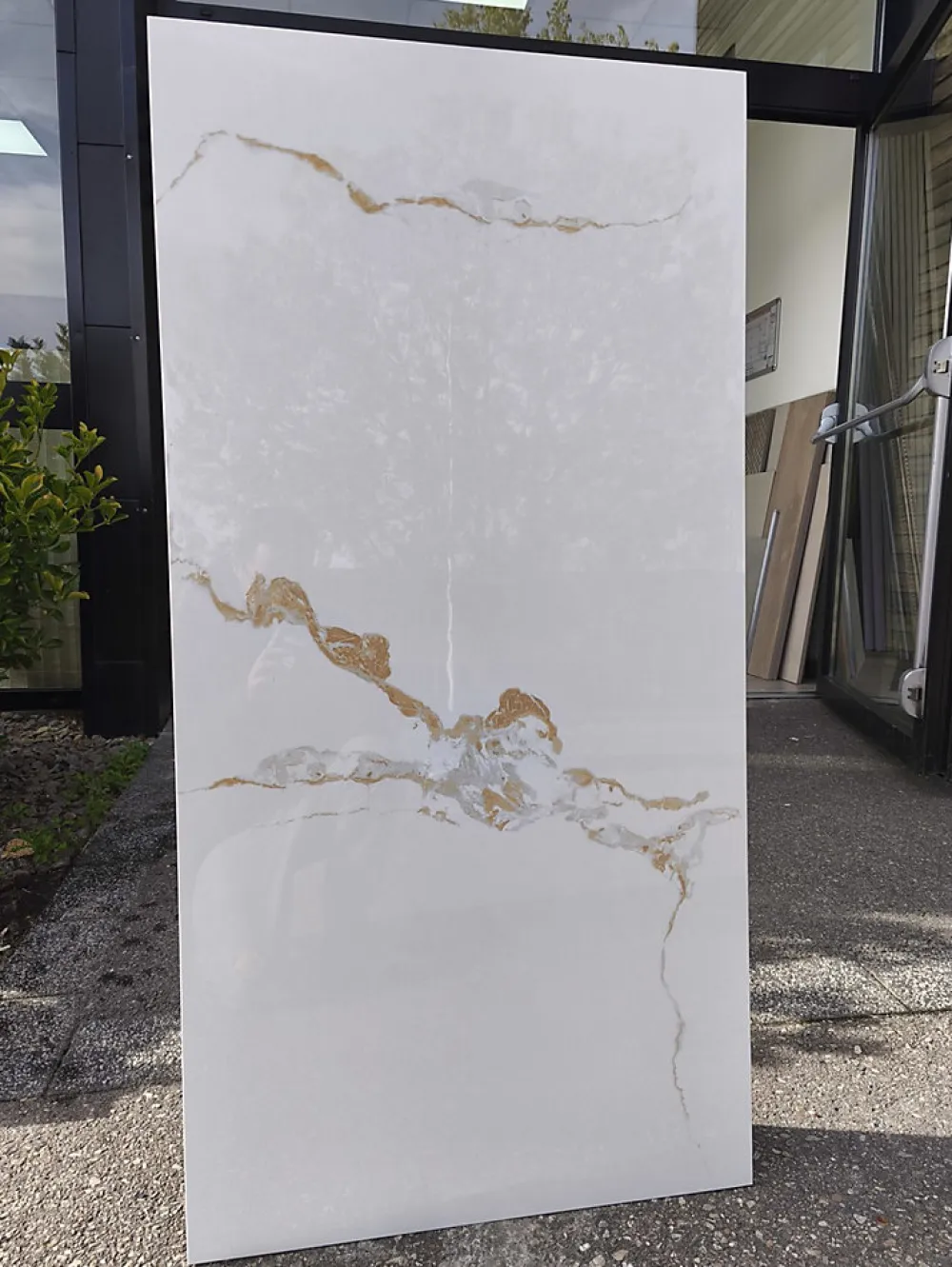 Velloza Carrelage sol/mur effet marbre blanc brillant GOLDEN CARRARA L.120 x l.60cm- Carrelage Sol Pour Salle De Bains|Carrelage Sol Effet Marbre