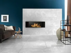 Velloza Carrelage sol/mur effet marbre ICE ONYX GREY BRILLANT L.120 x l.60cm- Carrelage Sol Effet Marbre