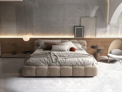 Velloza Carrelage sol/mur effet marbre ICE ONYX GREY BRILLANT L.120 x l.60cm- Carrelage Sol Effet Marbre