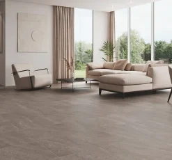 Keratile Carrelage sol/mur effet pierre MATERICA NATURAL MAT L.100 x l.100cm- Carrelage Sol Effet Pierre