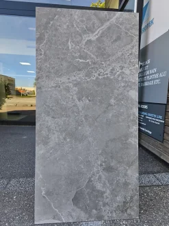 Alaplana Carrelage sol/mur effet pierre slipstop TENBY ANTHRACITE L.120 x l.60cm- Carrelage Sol Effet Pierre