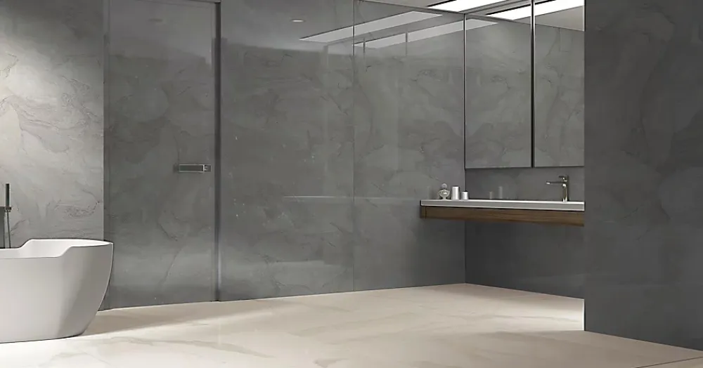 Deco Prom Faïence Pour Douche|Faïence Pour Cuisine<Carrelage sol/mur intérieur effet MARBRE l.60 x L.120 cm ATLANTIS BLANC