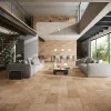 Novoceram Carrelage sol/mur intérieur effet pierre TIBER 30x60 cm - Natural rectifié- V4: variation forte de nuances- Carrelage Sol Effet Pierre