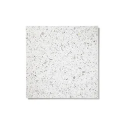 Ro'Ma Nature Carrelage Terrazzo véritable Vignole 40x40x2 cm (lot de 1,28 m² soit 8 dalles) -- Carrelage Sol Effet Terrazzo