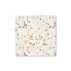 Ro'Ma Nature Carrelage Terrazzo véritable Roma 40x40x2 cm (lot de 1,28 m² soit 8 dalles) -- Carrelage Sol Effet Terrazzo