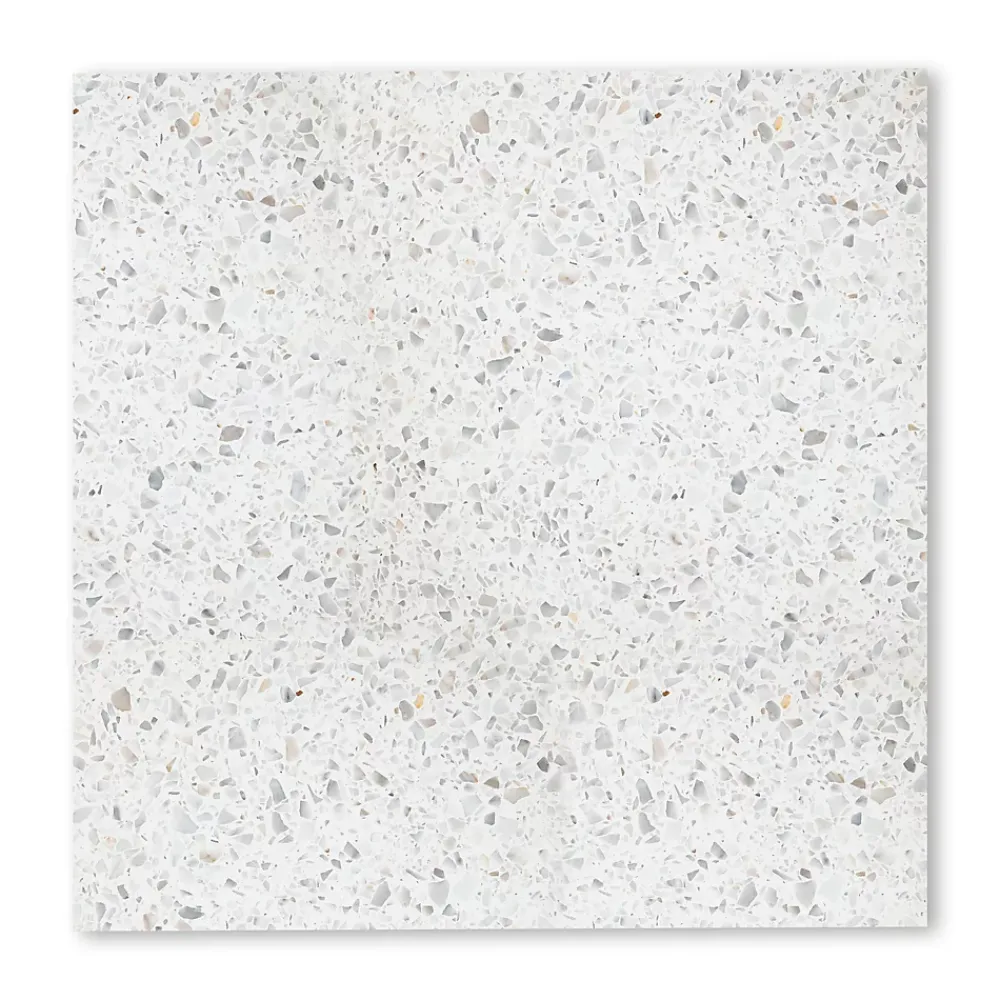 Ro'Ma Nature Carrelage Terrazzo véritable Vignole 60x60x2 cm (lot de 1,08 m² soit 3 dalles) -- Carrelage Sol Effet Terrazzo