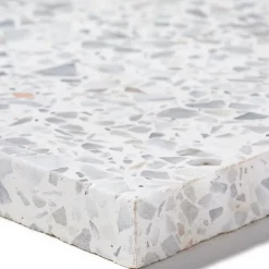 Ro'Ma Nature Carrelage Terrazzo véritable Vignole 60x60x2 cm (lot de 1,08 m² soit 3 dalles) -- Carrelage Sol Effet Terrazzo