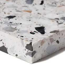 Ro'Ma Nature Carrelage Sol Effet Terrazzo<Carrelage Terrazzo véritable Murano 40x40x2 cm (lot de 1,28 m² soit 8 dalles) -