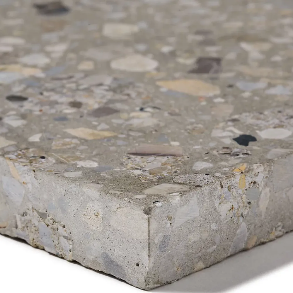 Ro'Ma Nature Carrelage Sol Effet Terrazzo<Carrelage Terrazzo véritable Certosa 40x40x2 cm (lot de 1,28 m² soit 8 dalles) -