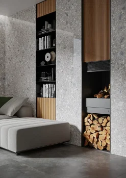 Allocarrelage Carrelage Sol Effet Terrazzo<Carrelage Terrazzo 60x120 Ceppo Nuovo Silver Poli Rectifie -