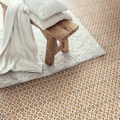 Concept Mosaïque Carrelage Sol Effet Carreaux De Ciment<Carrelage TESSIA 20x20 cm effet carreaux ciment vieilli