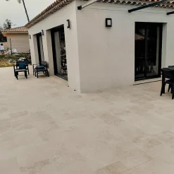 Concept Mosaïque Carrelage Extérieur Et Terrasse<CARRELAGE TRAVERTIN 40.2 cm x 60.4 cm antidérapant