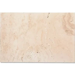 Ro'Ma Nature Travertin<Carrelage Travertin Beige Nuancé 61x40,6x1,2 cm - Intérieur et Extérieur (lot de 1,24 m² 5 dalles) -