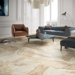 Cristacer Carrelage Sol Effet Marbre|Carrelage Sol Pour Pièce À Vivre<Carrelage Travertino di Caracalla poli Beige - Poli 120 x 60cm ( vendu par boite de 1,44 m² )