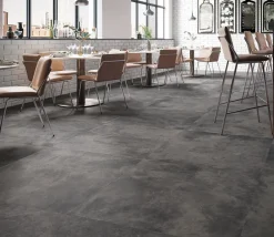 Cristacer Carrelage Umbria Gris - Mat 90 x 90cm ( vendu par boite de 1,62 m² )- Carrelage Sol Effet Béton