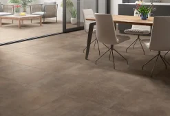 Cristacer Carrelage Umbria Ivoire - Mat 59.2 x 29.2cm ( vendu par boite de 1,03 m² )- Carrelage Sol Effet Béton