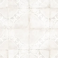 Ro'Ma Carrelage Carrelage Vintage Blanc Uruk 45x45x0,95 cm Carvella - Sol et mur intérieur -- Carrelage Sol Uni