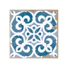 Ro'Ma Carrelage Carrelage Vintage Bleu Patchwork 33x33x0,95 cm Vintara - Sol et mur intérieur -- Carrelage Sol Pour Wc