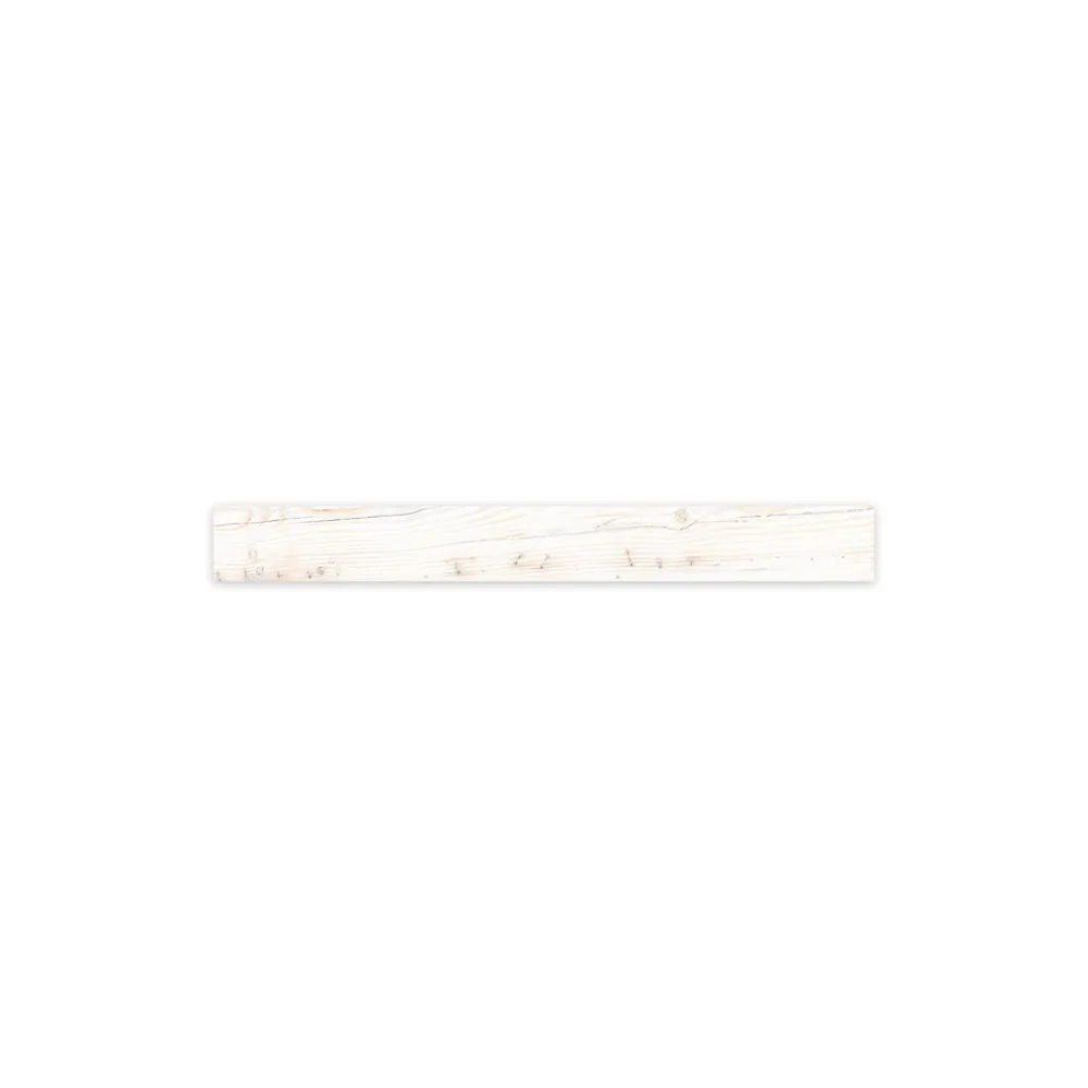 Ro'Ma Carrelage Carrelage Vintage effet Parquet Bois Blanc 67,5x7,4x0,9 cm Selvior - Sol et mur intérieur -- Carrelage Sol Effet Bois