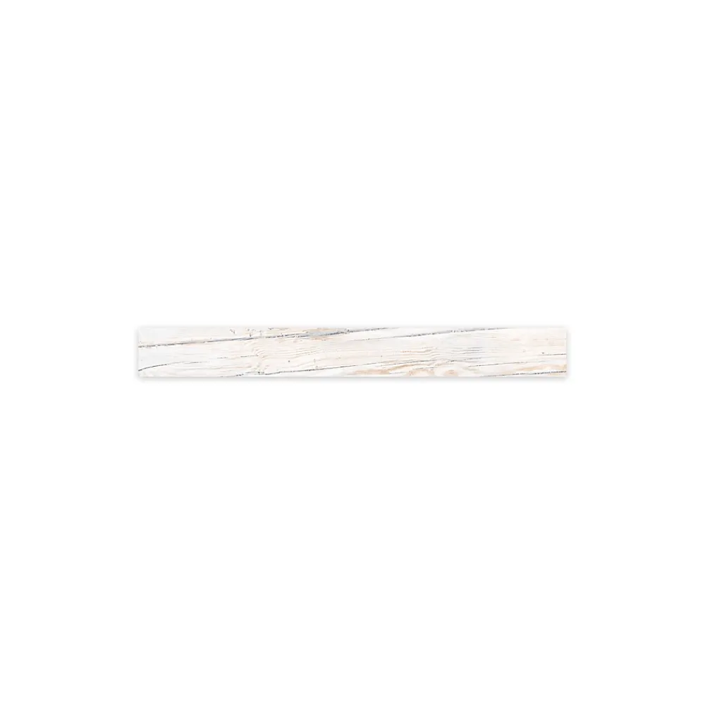 Ro'Ma Carrelage Carrelage Vintage effet Parquet Bois Blanc 67,5x7,4x0,9 cm Selvior - Sol et mur intérieur -- Carrelage Sol Effet Bois