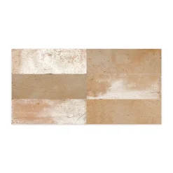 Ro'Ma Carrelage Carrelage Mural Uni<Carrelage Vintage effet Terre cuite Beige 40x20x1,03 cm Terramo - Mur intérieur -
