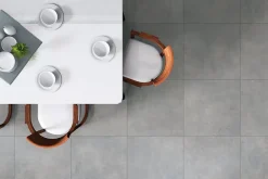 Allocarrelage Carrelage 80x80 Concrete Graphite Rectifié -- Carrelage Sol Effet Béton|Carrelage Sol Pour Salle De Bains