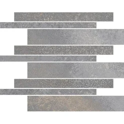 Vives Carrelage Yuri Graphite décor - Mat 30 x 30cm ( vendu par boite de 1,08 m² )- Carrelage Sol Effet Métal