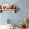 Ro'Ma Nature Faïence Pour Douche<Carrelage Zellige Marocain Bleu Gustavien 10x10 cm (vendu par 1 m²) -