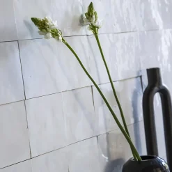Ro'Ma Nature Carrelage Zellige Marocain Blanc Neige 10x10 cm (vendu par 1 m²) -- Faïence Pour Salle De Bains