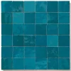 Ro'Ma Nature Faïence Pour Salle De Bains<Carrelage Zellige Marocain Bleu Turquoise 5x5 cm (vendu par plaque de 30x30 cm soit 0,09 m²) -