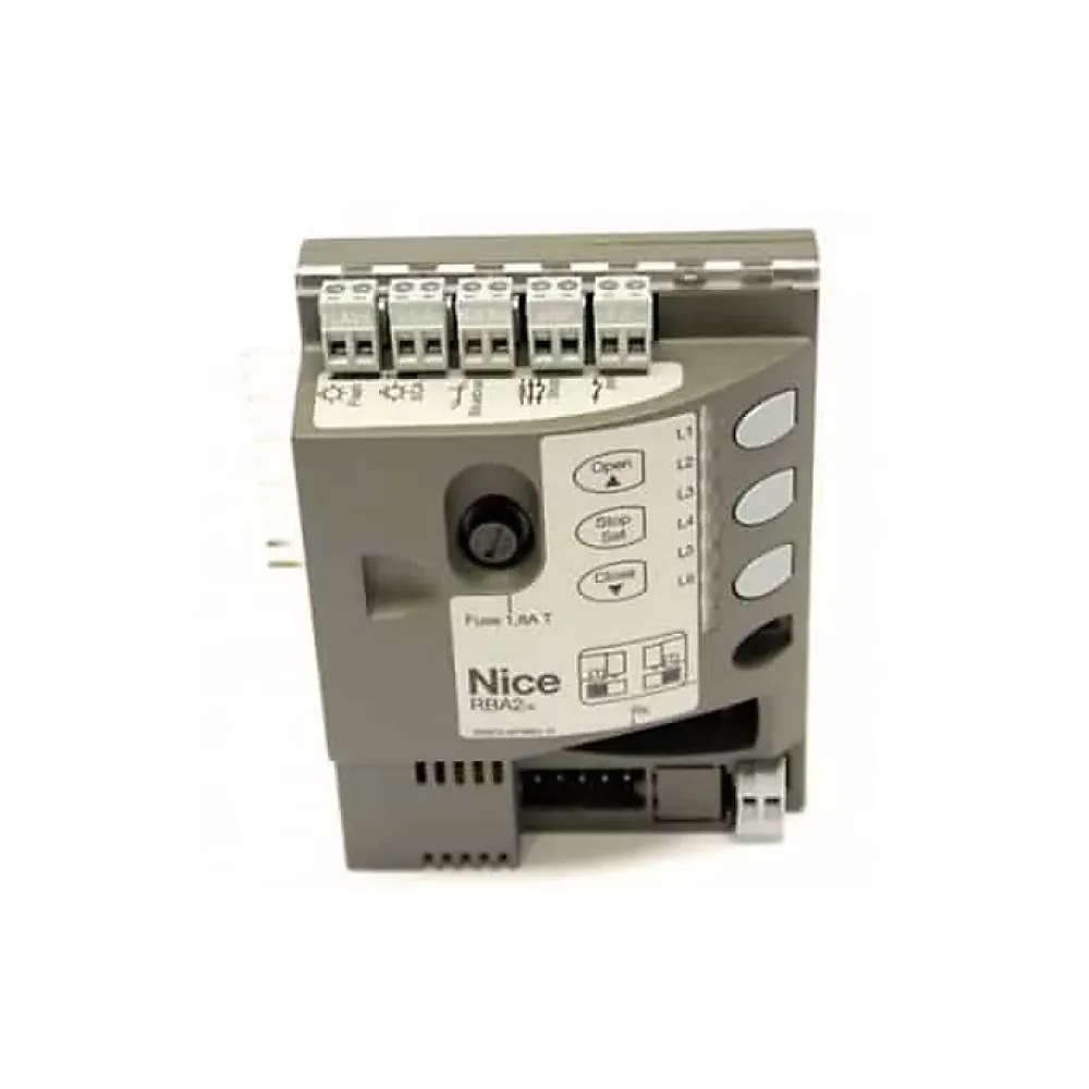 Nice Motorisation De Porte De Garage<Carte électronique RBA2/A (Réf : 004080) pour motorisation