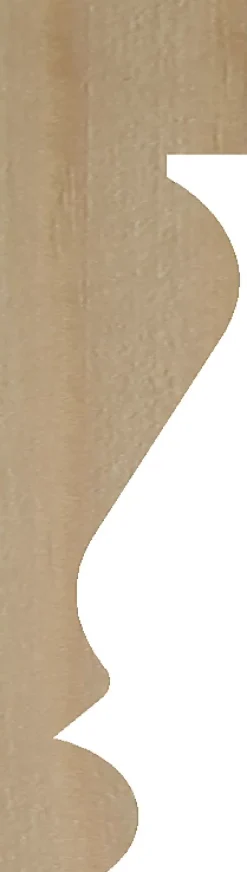 Moulure<Chambranle classique pin 28 x 9 mm L.2,4 m