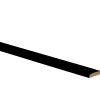 Champlat 2 arrondis en MDF noir 4X28mm L.2,40 m- Moulure