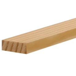 Champlat 2 arêtes vives en pin 6X30mm L.2,40 m- Moulure