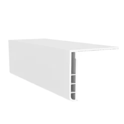 GoodHome Accessoire Pour Fenêtre|Accessoire Pour Porte-Fenêtre<Champlat pour fenêtre et porte fenêtre pvc blanc 50 mm