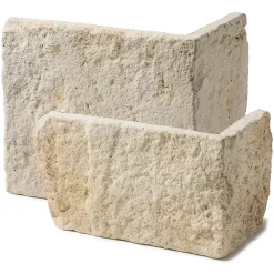 Ro'Ma Nature Chaînes d'angle pierre de parement extérieur Province ton naturel (lot de 1 mètre linéaire) -- Plaquette De Parement|Plaquette De Parement