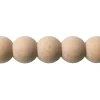 Decoparisienne Moulure<Échantillon de moulure perle brut décorative - L20 x 5 cm - Bois de hêtre massif - Style Parisien - A peindre