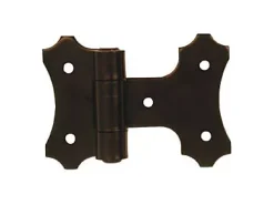 Afbat Accesoire Pour Volet|Volet Battant<Charnière intermédiaire broche sertie - acier noir