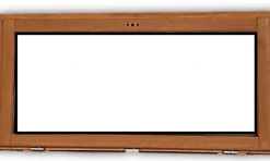 Gd Menuiseries Chassis Abattant En Bois H45 X L80 Côte Tableau- Fenêtre Bois