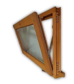 Gd Menuiseries Chassis Abattant En Bois H45 X L100 Côte Tableau- Fenêtre Bois